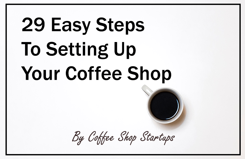 Steps to starting a coffee shop