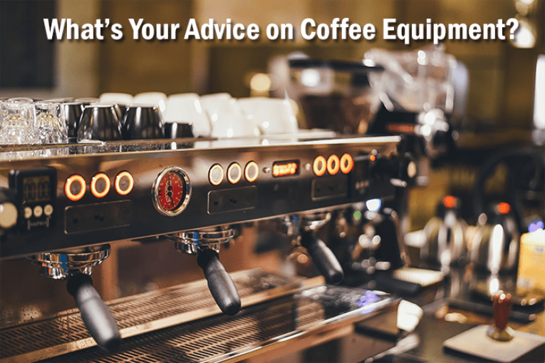 What Coffee Equipment Do you Need To Open a Coffee Shop?