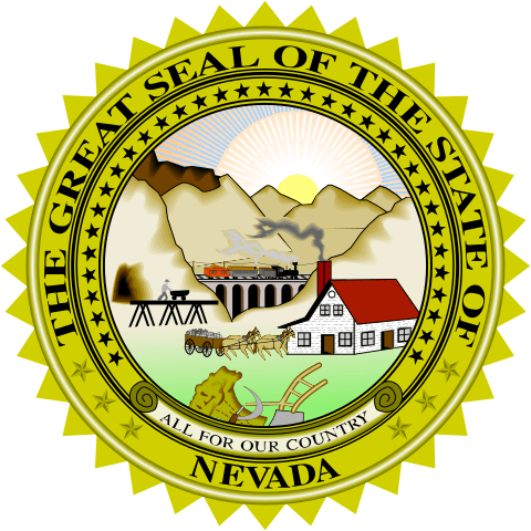 Nevada State Seal. 