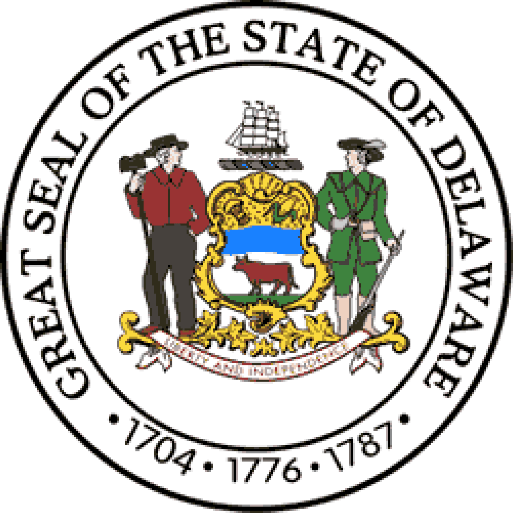 Great Seal of Delaware.