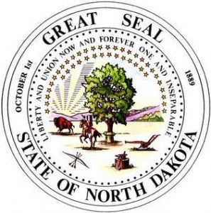 Great Seal to North Dakota