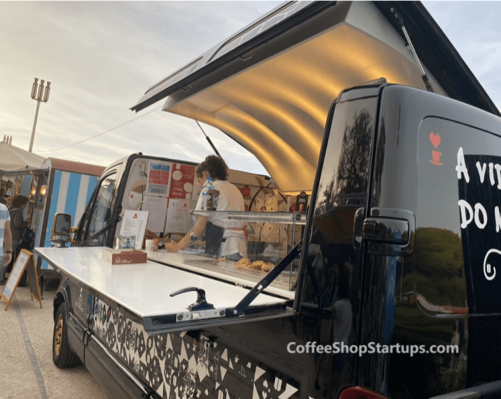 coffee truck menu