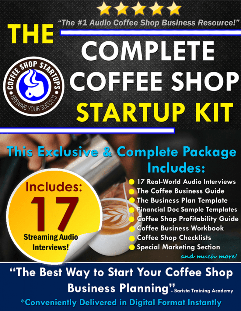 The Complete Coffee Shop Startup Kit Front
