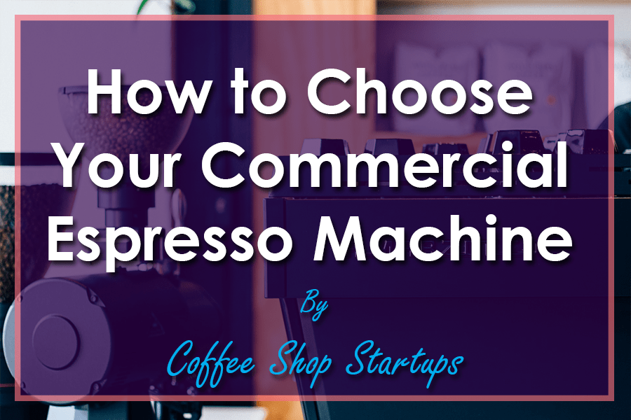 Choosing a coffee machine