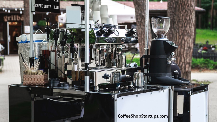 How to start a coffee cart on wheels