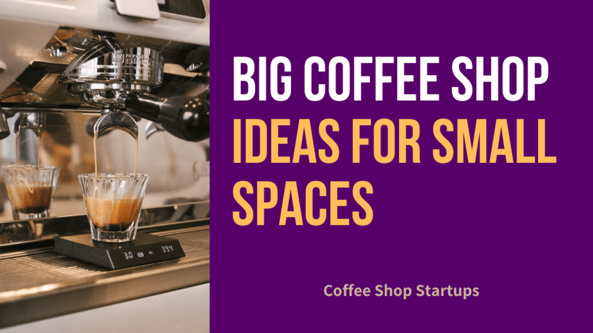 Big Coffee Shop Ideas for Small Spaces - Coffee Shop Startups