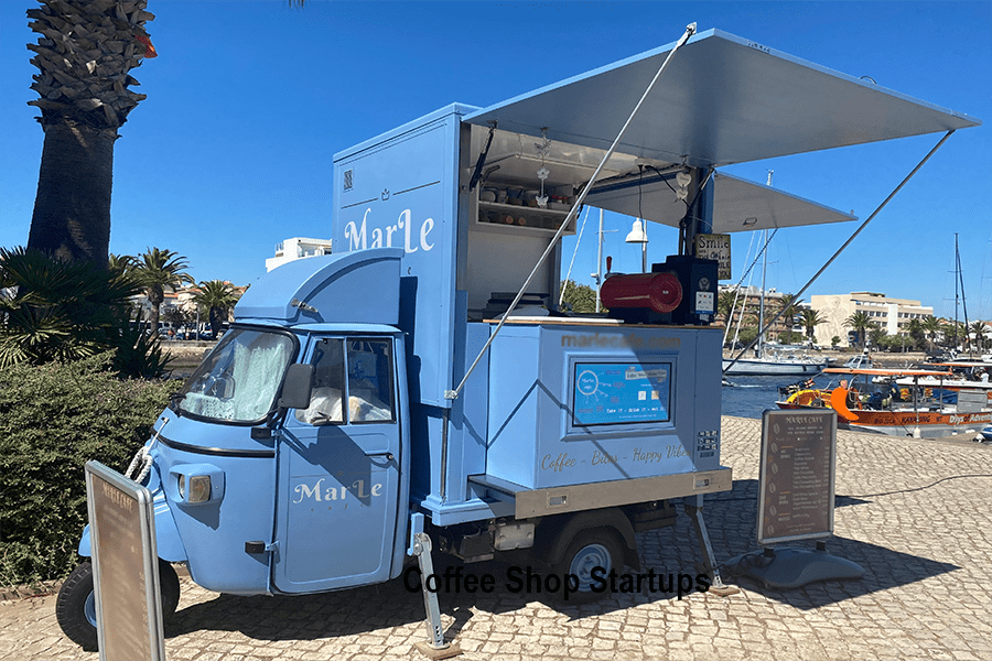 small coffee business - a mobile coffee cart