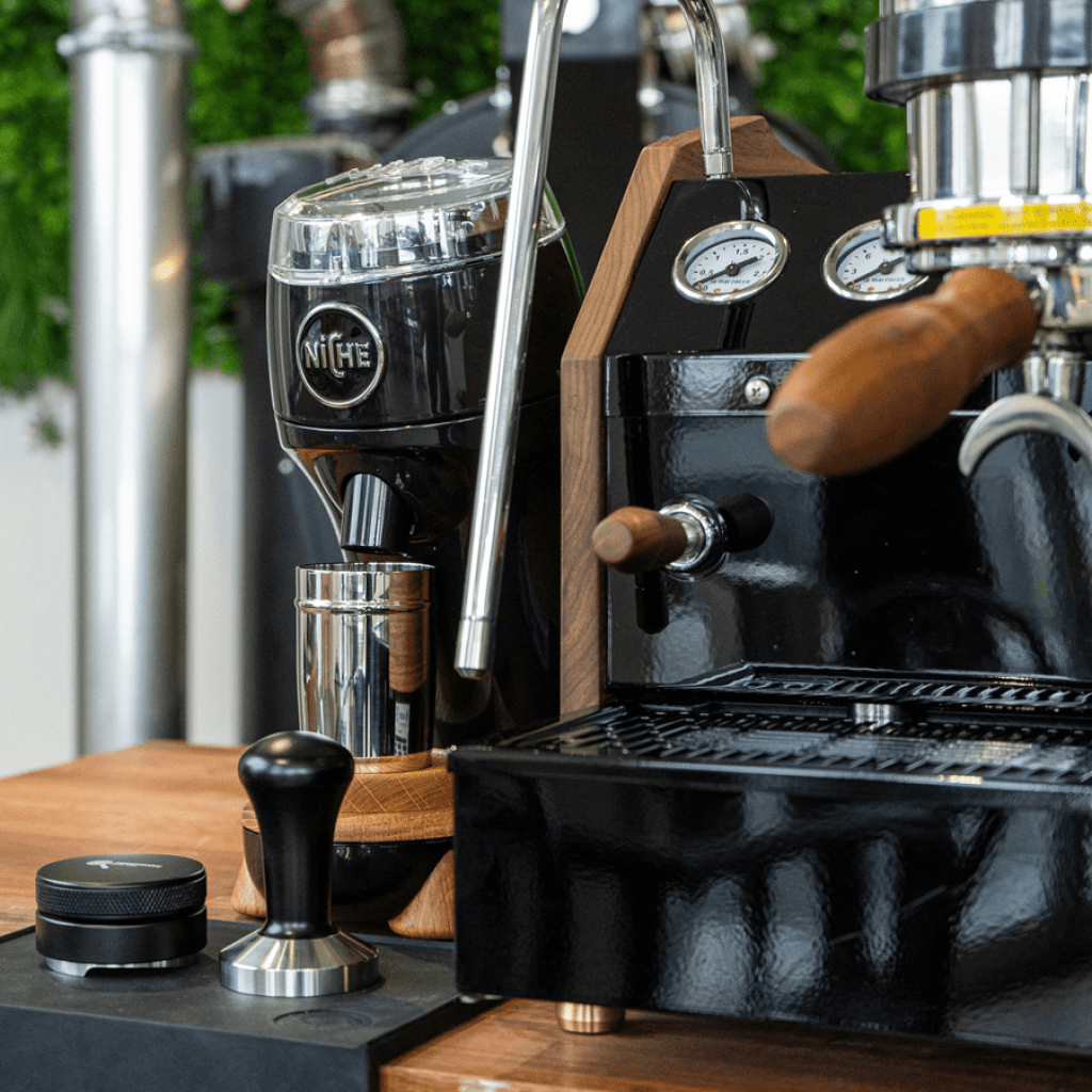 Open a coffee shop from home. A home-based espresso bar and brewer.