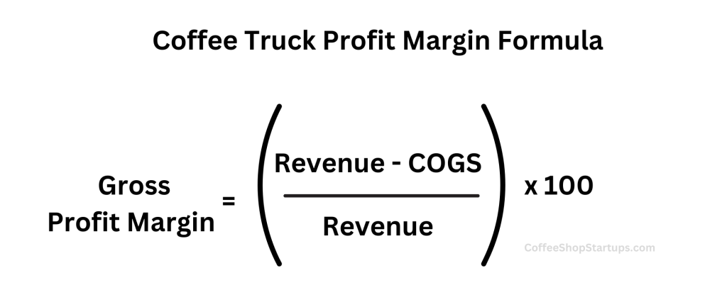 coffee truck formula for profits